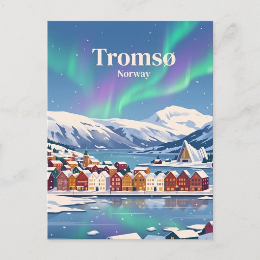 Carte Postale Tromsø Norvège (Devant)
