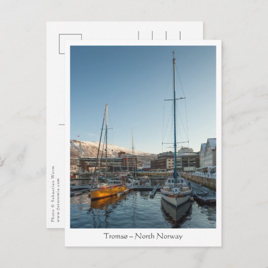 Carte Postale Tromso Norvège (Devant / Derrière)