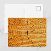 Carte Postale Tronc d'arbre (Devant / Derrière)