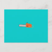 Carte Postale tronçonneuse (Devant)