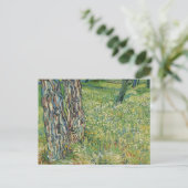 Carte Postale Troncs d'arbre Grass Vincent van Gogh (Debout devant)