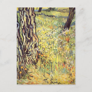 Carte Postale Troncs d'arbres par Vincent van Gogh