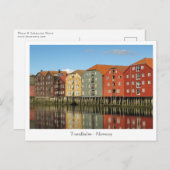 Carte Postale Trondheim Norvège (Devant / Derrière)