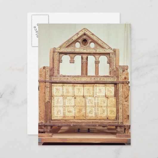 Carte Postale Trône de Saint-Pierre (Devant / Derrière)