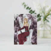 Carte Postale Trône quartz (Debout devant)