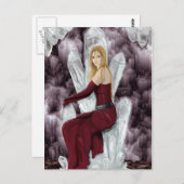 Carte Postale Trône quartz (Devant / Derrière)