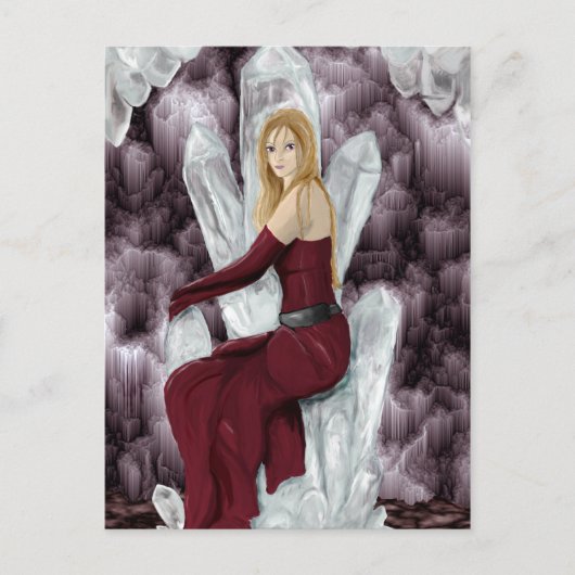 Carte Postale Trône quartz (Devant)