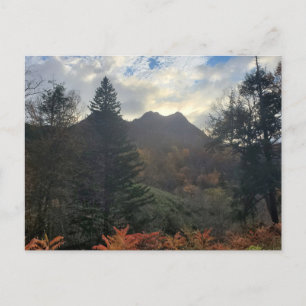 Carte Postale Trop de cheminée au coucher du soleil Great Smoky 