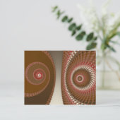 Carte postale : Trop de chocolat (Debout devant)