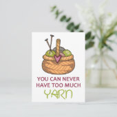 Carte Postale Trop de fils (Debout devant)