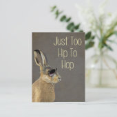 Carte Postale Trop Hip Pour Hop Grey (Debout devant)