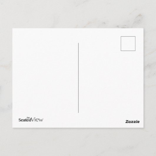 Carte postale trop lourde (Dos)