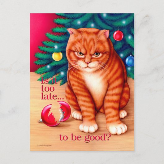 Carte Postale Trop tard (Devant)