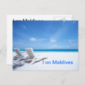 Carte Postale tropical (Devant / Derrière)