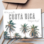 Carte Postale Tropical Beach Destination Wedding Enregistrer la<br><div class="desc">Envoyez ces cartes postales Tropical Beach Destination Wedding Sauvegardez les cartes postales Date à vos invités et faites-leur savoir que votre grand jour arrive! Doté d'un superbe palmier,  cette carte postale de date à l'exception de la date fera sentir à vos invités qu'ils sont déjà en vacances.</div>