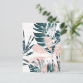 Carte Postale Tropical Blush (Debout devant)