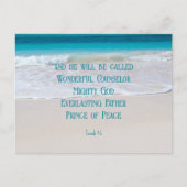 Carte postale Tropical Christian Christmas abordab (Devant)