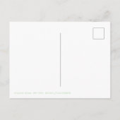 Carte Postale Tropical dream (Dos)