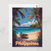 Carte Postale Tropical Dreams : Philippines Vintage (Devant / Derrière)