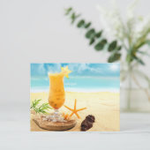 Carte postale Tropical Drink (Debout devant)