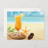 Carte postale Tropical Drink (Devant / Derrière)