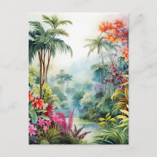 Carte Postale Tropical Forest (Devant)