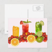 Carte postale Tropical Fruit (Devant / Derrière)