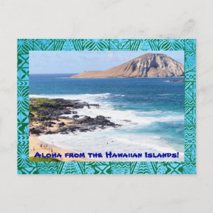 Carte postale Tropical Hawaiian Beach