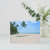 Carte Postale Tropical Island Beach, Seychelles) (Debout devant)