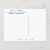 Carte Postale Tropical Marco Island Florida - Un Mariage De Plag (Dos)