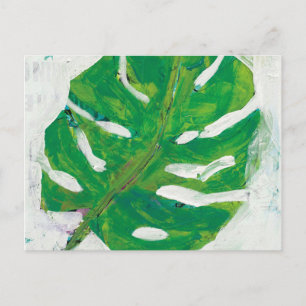 Carte Postale Tropical Palm Leaf