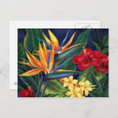 Carte postale Tropical Paradise (Devant / Derrière)