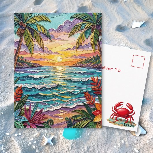 Carte Postale Tropical Paradise | Coastal Keeping in Touch