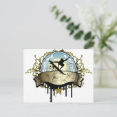 Carte Postale Tropical personnalisable (Debout devant)