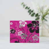 Carte postale Tropical Serenade (Rose) (Debout devant)