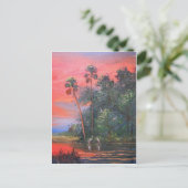 Carte Postale Tropical Sunny & Hot (Debout devant)