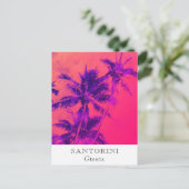 Carte Postale *~* Tropical Travel AP25 Personnaliser .. Feuille  (Debout devant)