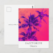 Carte Postale *~* Tropical Travel AP25 Personnaliser .. Feuille  (Devant / Derrière)