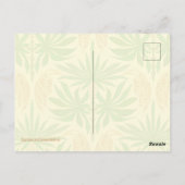 Carte Postale Tropical Vibe Palm Pattern Friendship  (Dos)