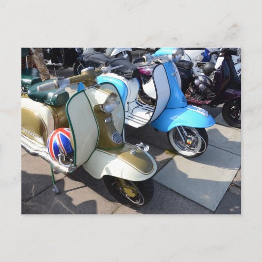 Carte Postale Trottinettes lors d'une rencontre (Devant)