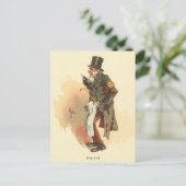 Carte Postale Trotty Veck par Kyd - The Chimes de Charles Dicken (Debout devant)