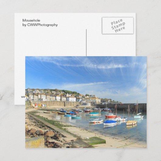 Carte Postale Trou (Devant / Derrière)