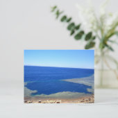Carte Postale Trou Bleu Scuba Dive Spot (Debout devant)