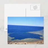 Carte Postale Trou Bleu Scuba Dive Spot (Devant / Derrière)