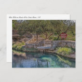 Carte Postale Trou bleu sur la route 66 (Devant / Derrière)