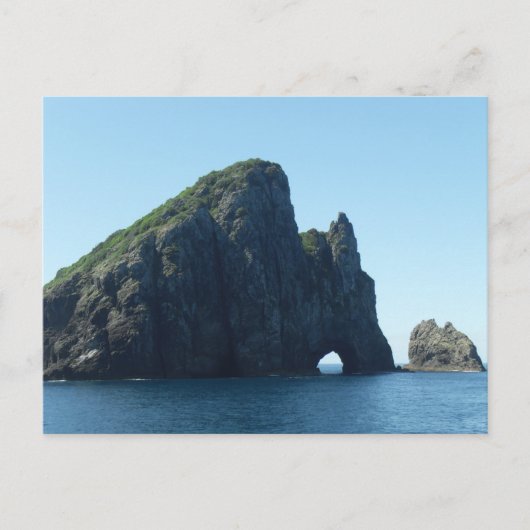 CARTE POSTALE TROU DANS LA ROCHE (Devant)