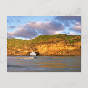 Carte Postale Trou dans le mur sur la côte sauvage