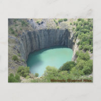 Trou de la mine Diamond Kimberly