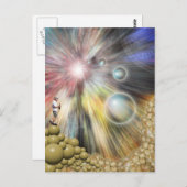 Carte Postale Trou de ver (Devant / Derrière)