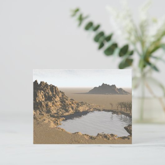 Carte Postale Trou d'eau (Debout devant)